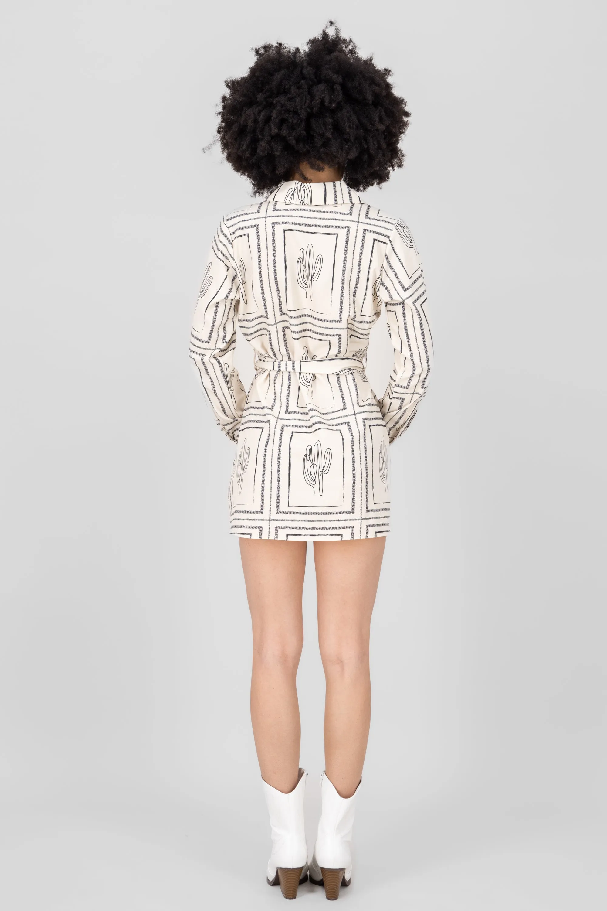 Vestido camisero cactus Hypsters sold by Shasa product image thumbnail 4