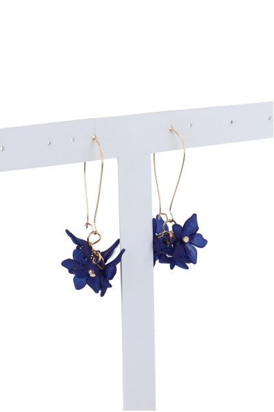Aretes largos flores sold by Shasa product image thumbnail 2