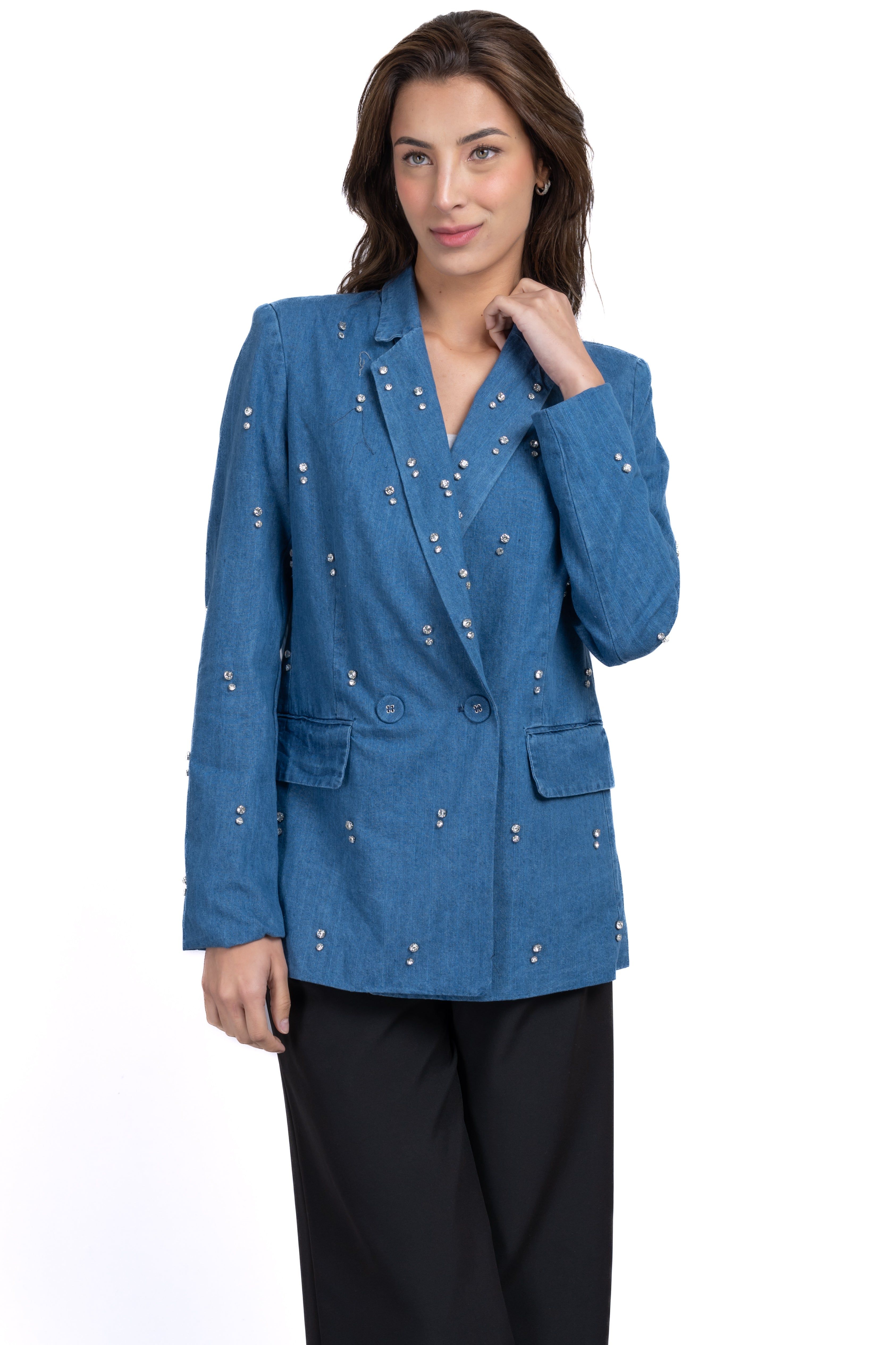 Blazer con brillos sold by Shasa