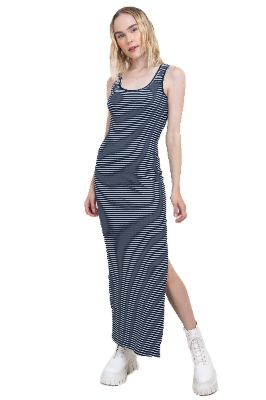 Vestido maxi bodycon líneas sold by Shasa