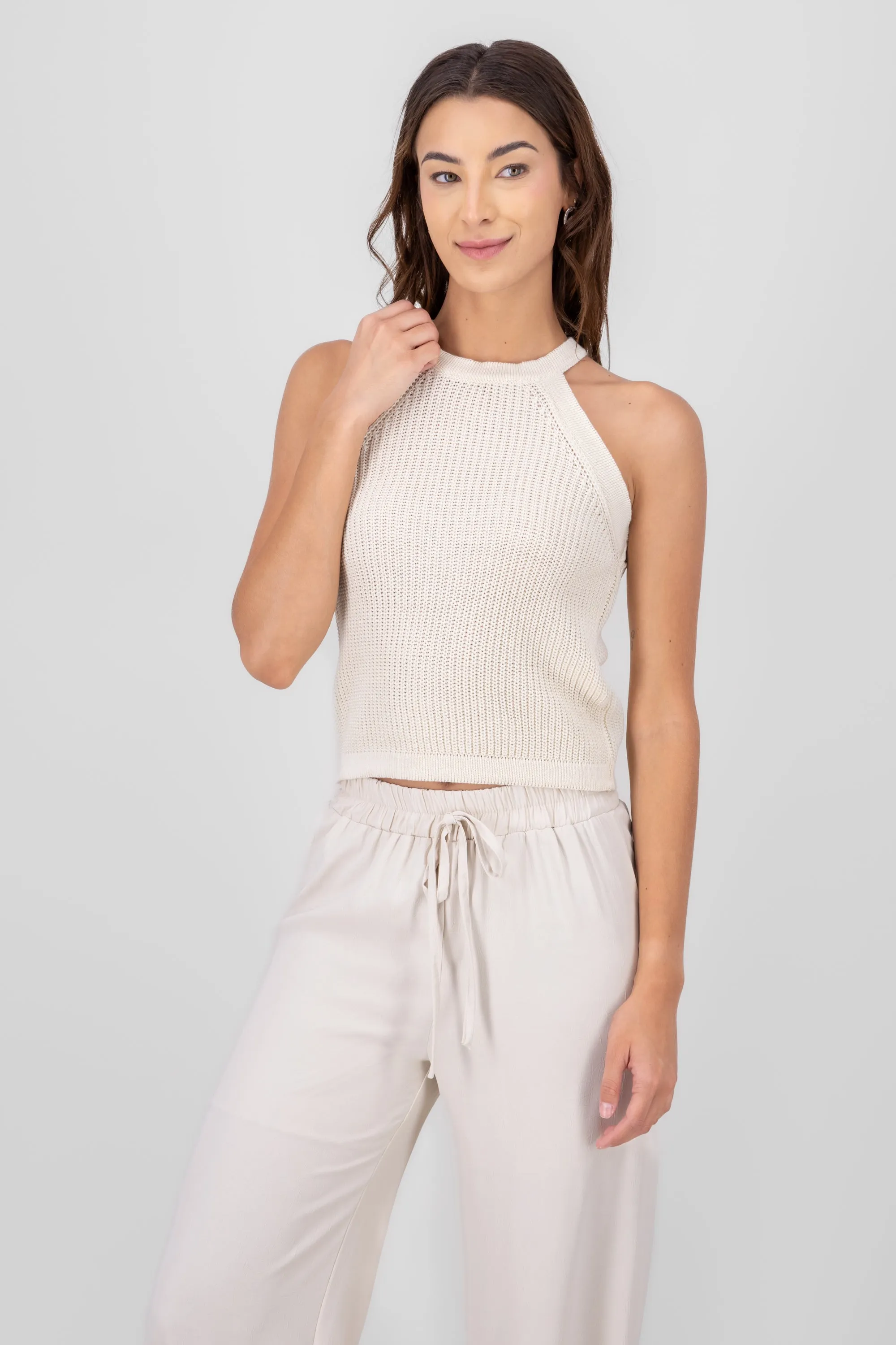 Top largo tejido abierto Hypsters sold by Shasa