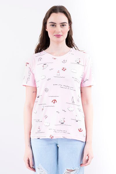 Playera manga corta estampado marinero sold by Shasa product image thumbnail 2
