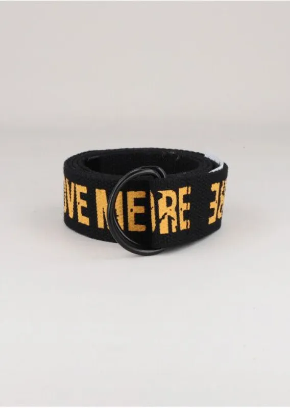 Cinturón frase hebilla metálica sold by Shasa