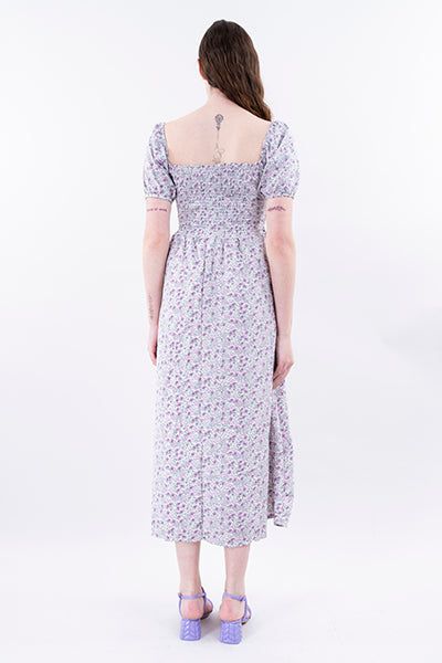 Vestido Midi Smock Flores sold by Shasa product image thumbnail 4