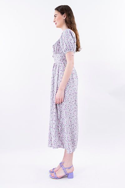 Vestido Midi Smock Flores sold by Shasa product image thumbnail 3