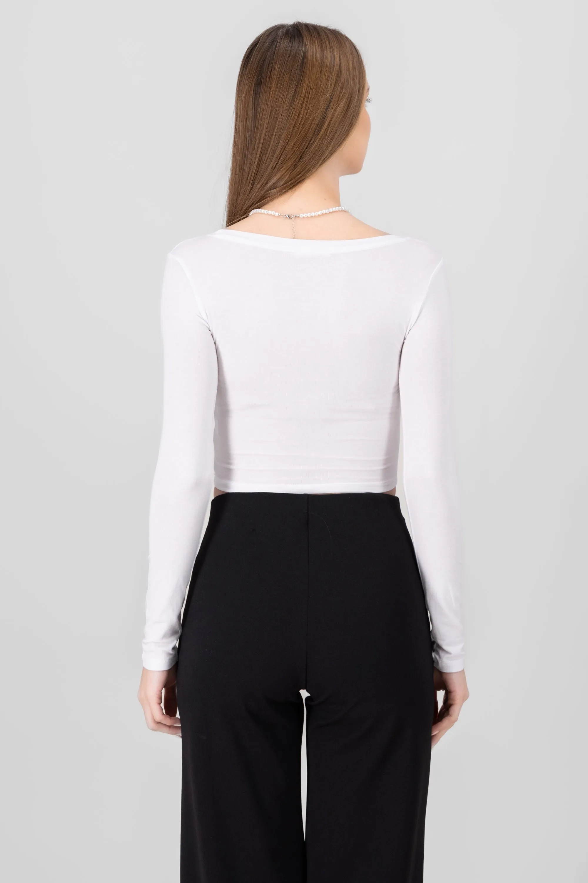 Top de manga larga liso sold by Shasa product image thumbnail 4