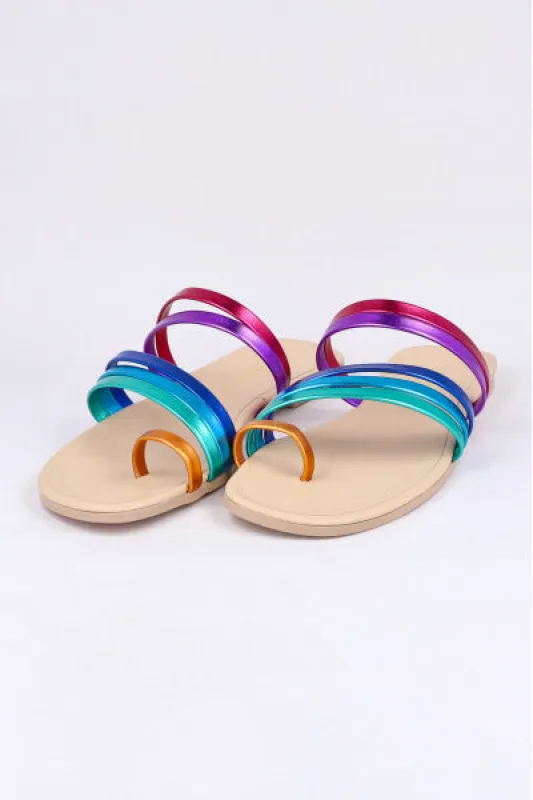 Sandalias cintas anillo dedo sold by Shasa