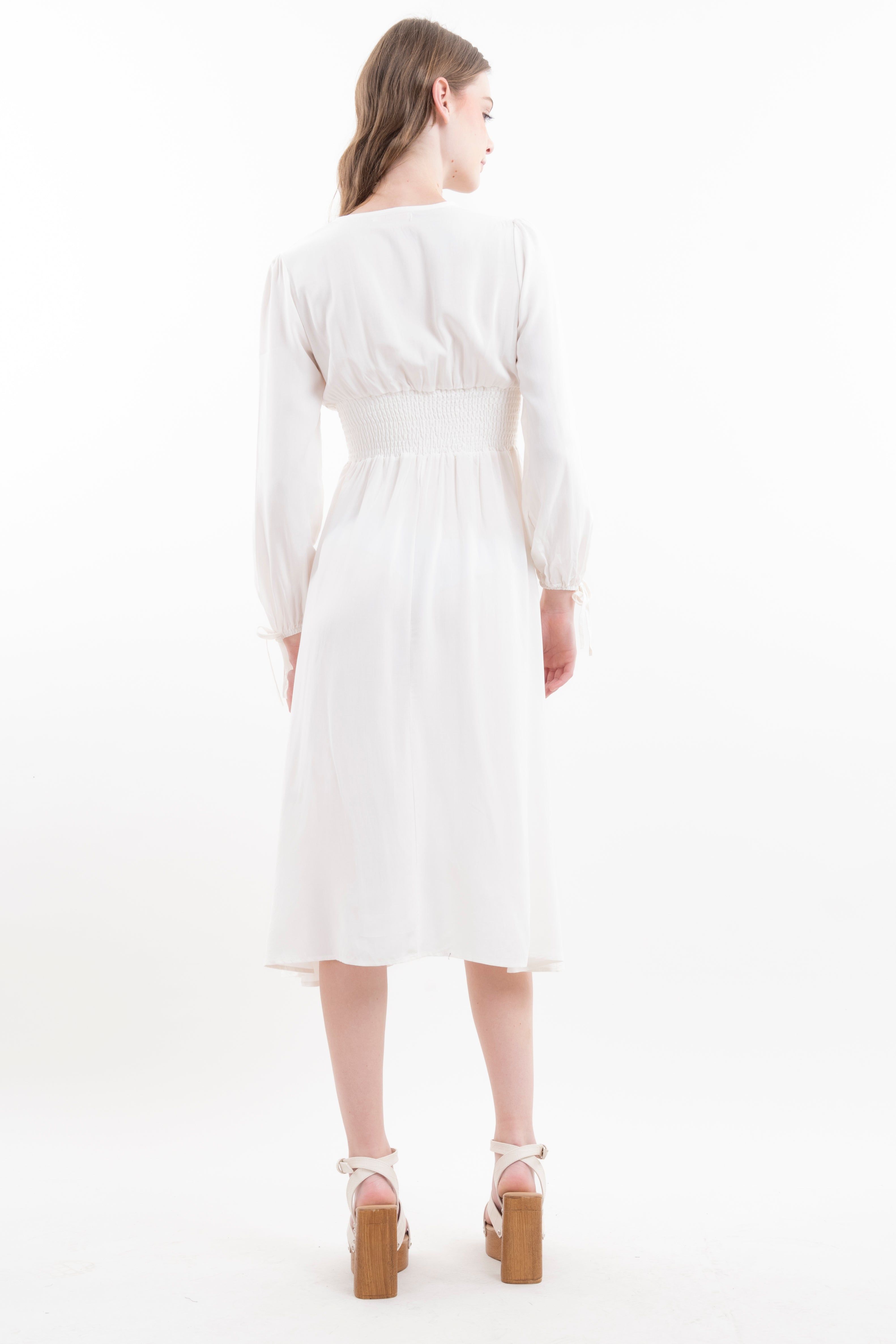 Vestido maxi botones delanteros sold by Shasa product image thumbnail 4