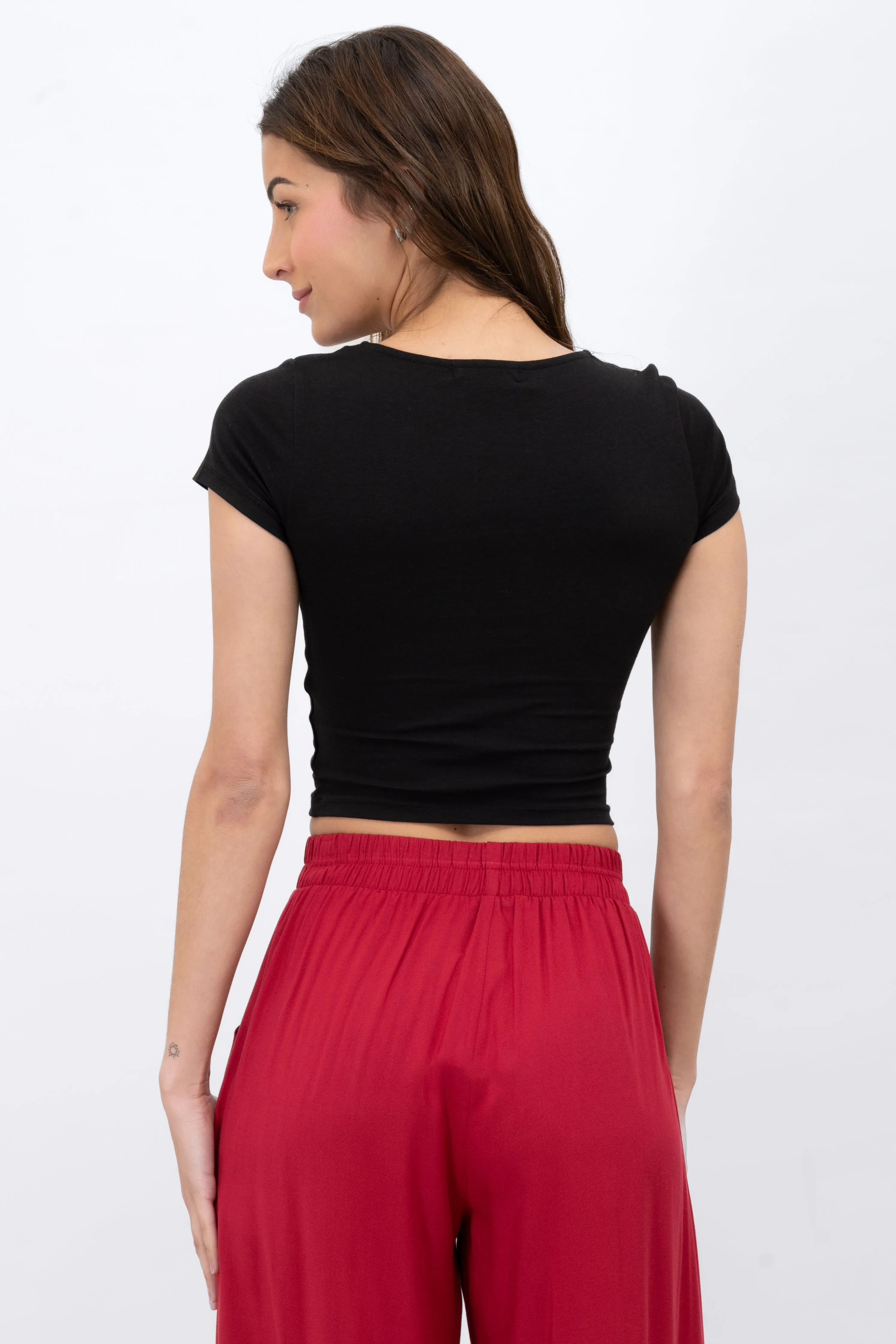 Top Doble Tela Cuello Cuadrado sold by Shasa product image thumbnail 4