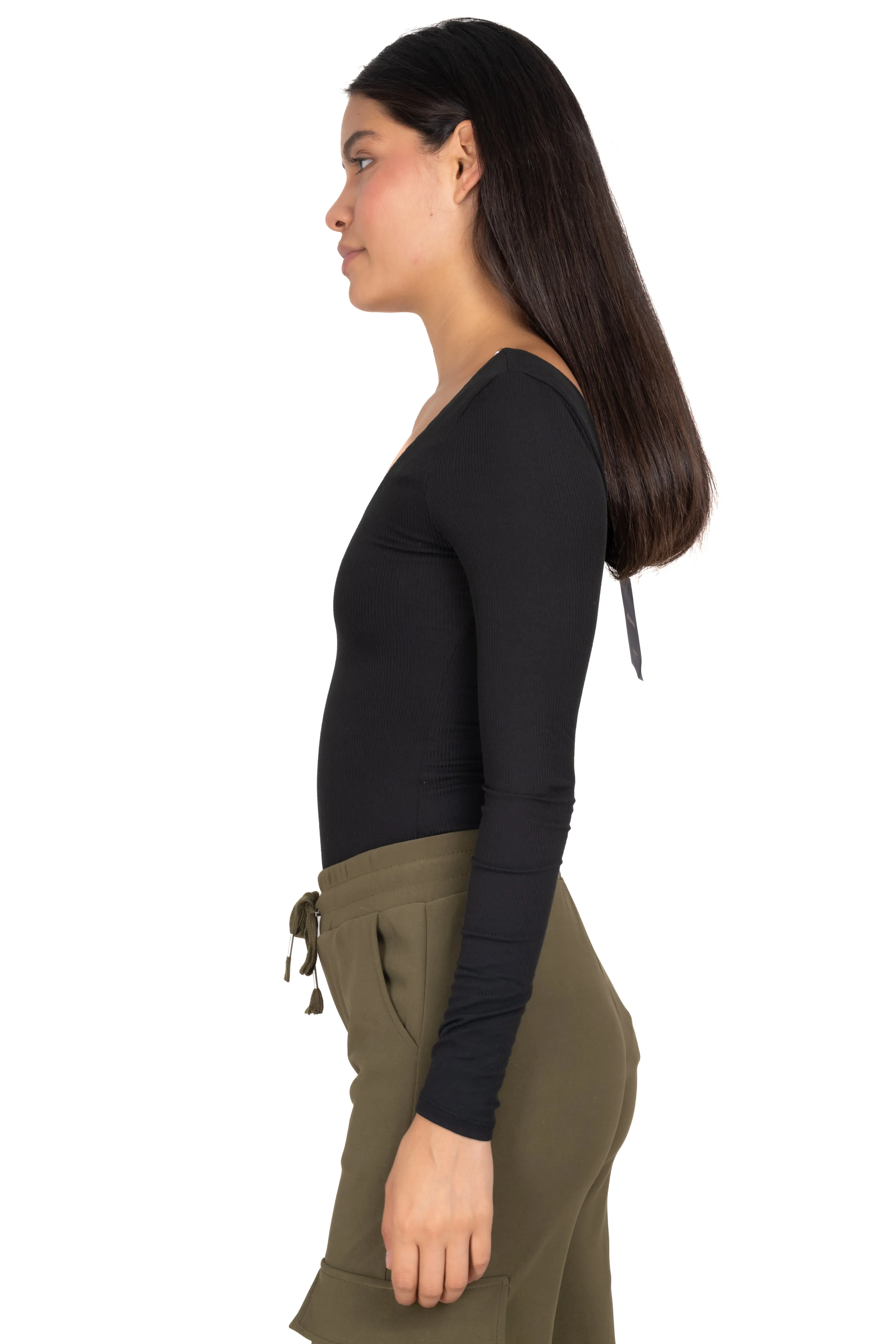 Bodysuit acanalado manga larga sold by Shasa product image thumbnail 3