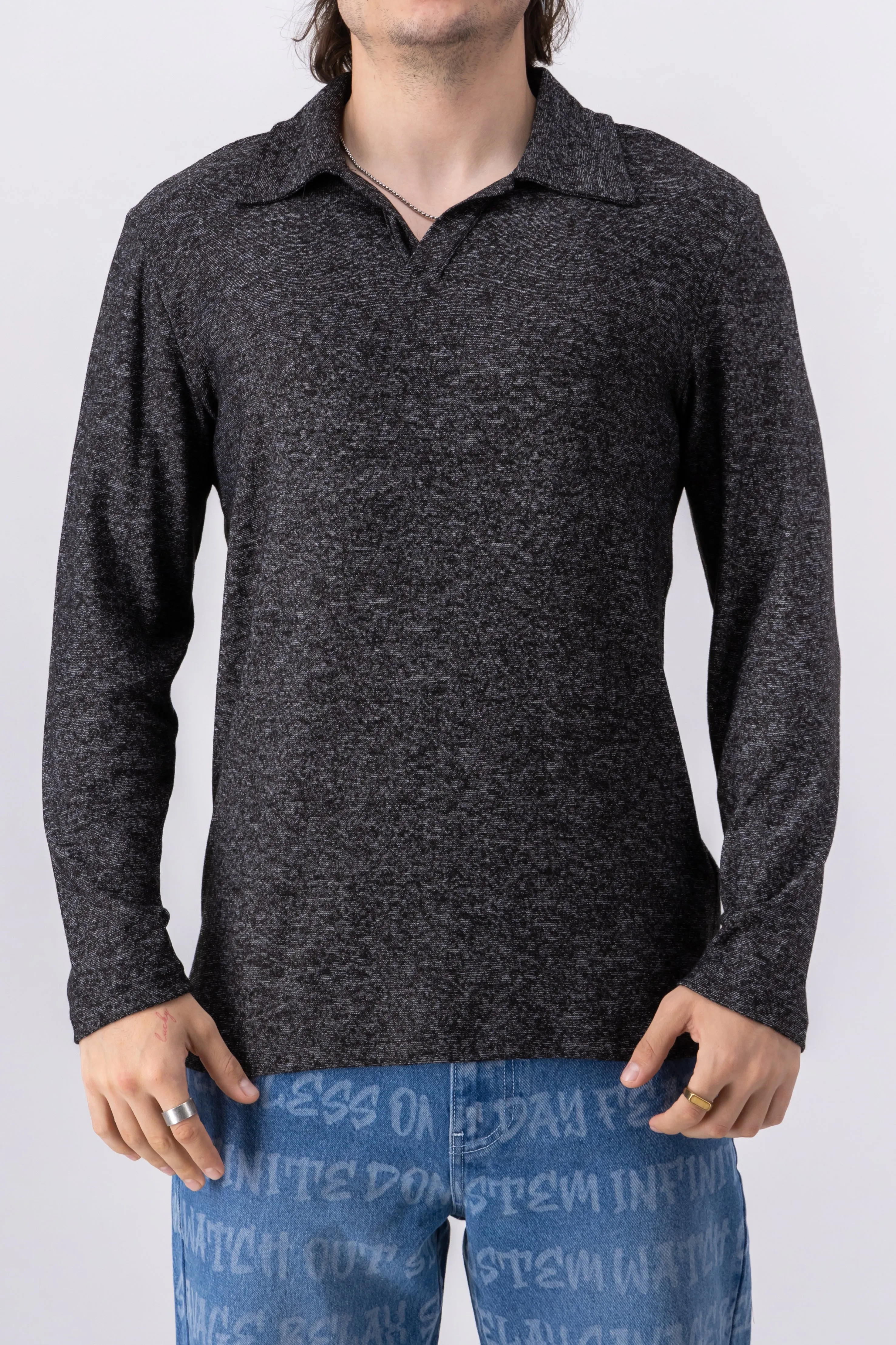 Polo Tejido Plano Manga Larga sold by Shasa product image thumbnail 2