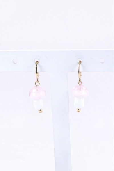 Arracadas Hongo Bolita Metal sold by Shasa