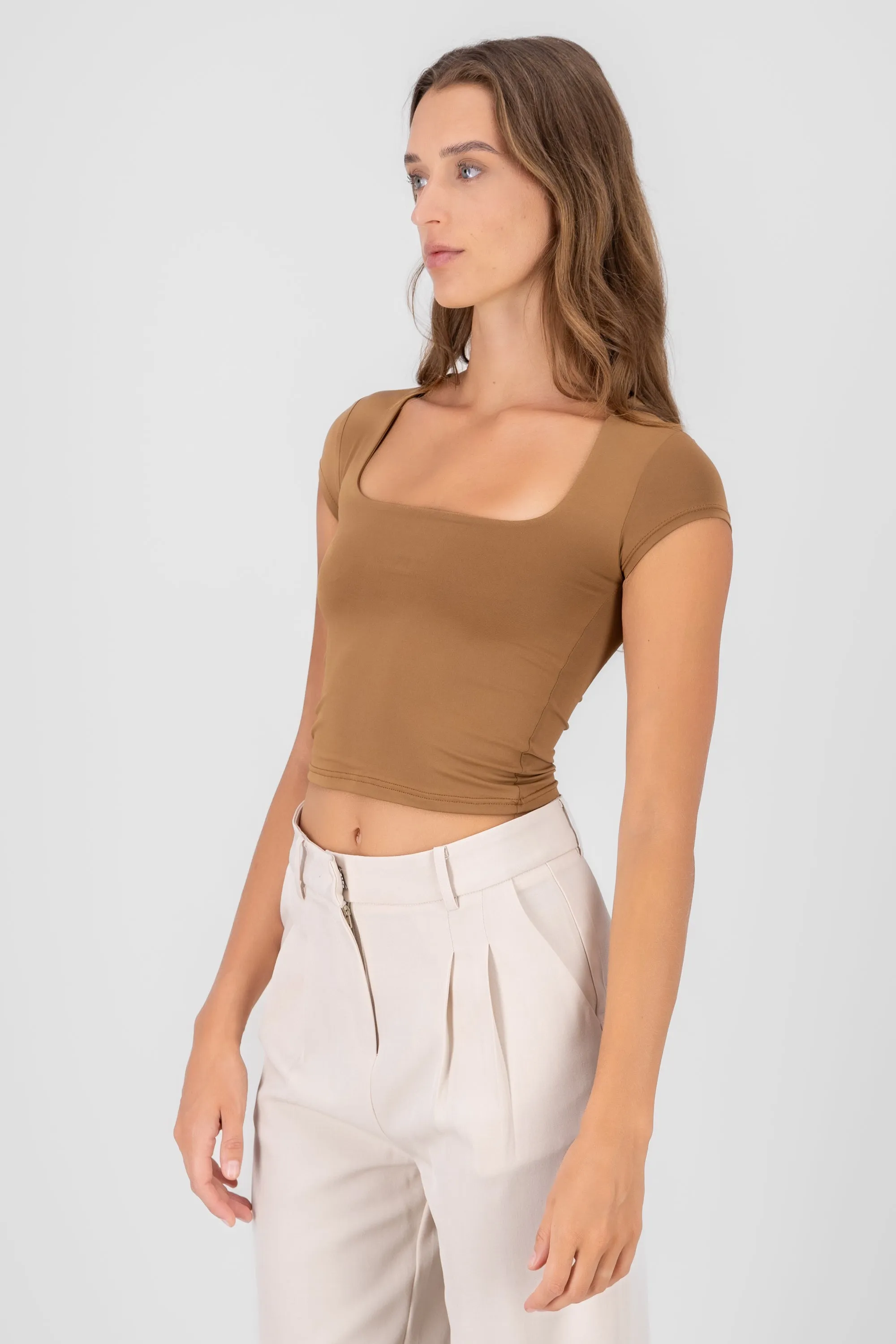 Top Escote Cuadrado Seamless sold by Shasa product image thumbnail 3