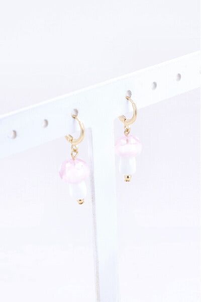 Arracadas Hongo Bolita Metal sold by Shasa product image thumbnail 2