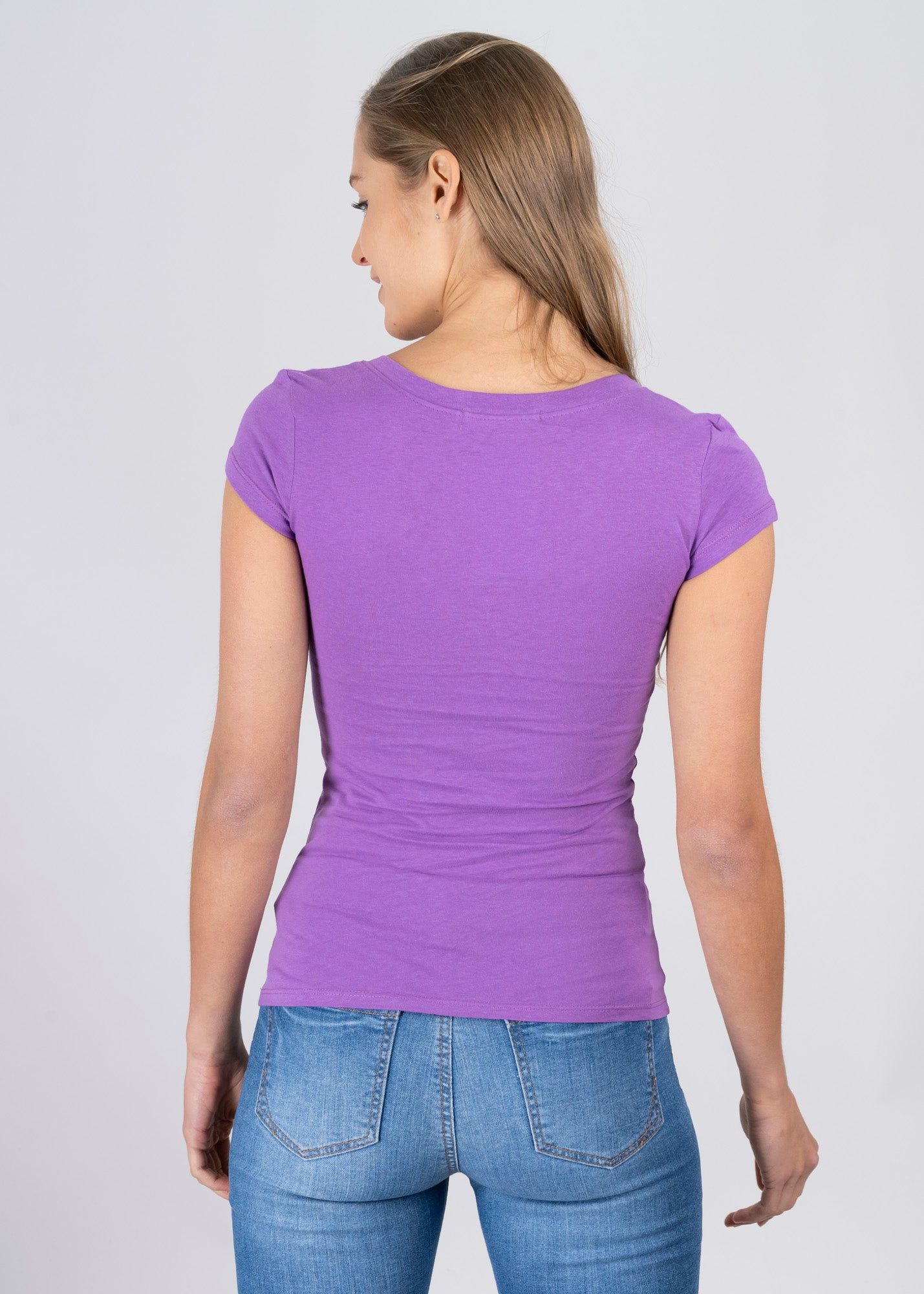 Blusa manga corta cuello v sold by Shasa product image thumbnail 4