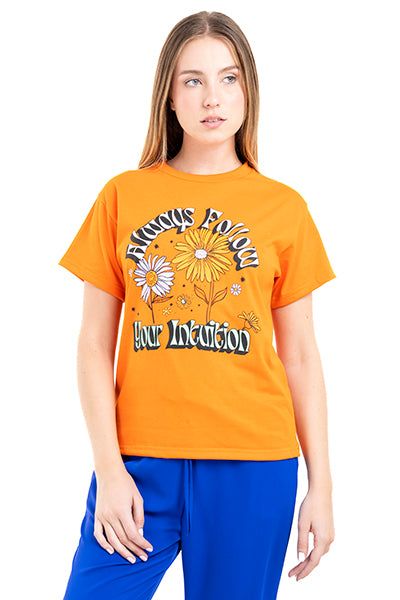 Playera flores always sold by Shasa product image thumbnail 2