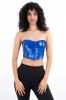 Top corset efecto piel brilloso sold by Shasa