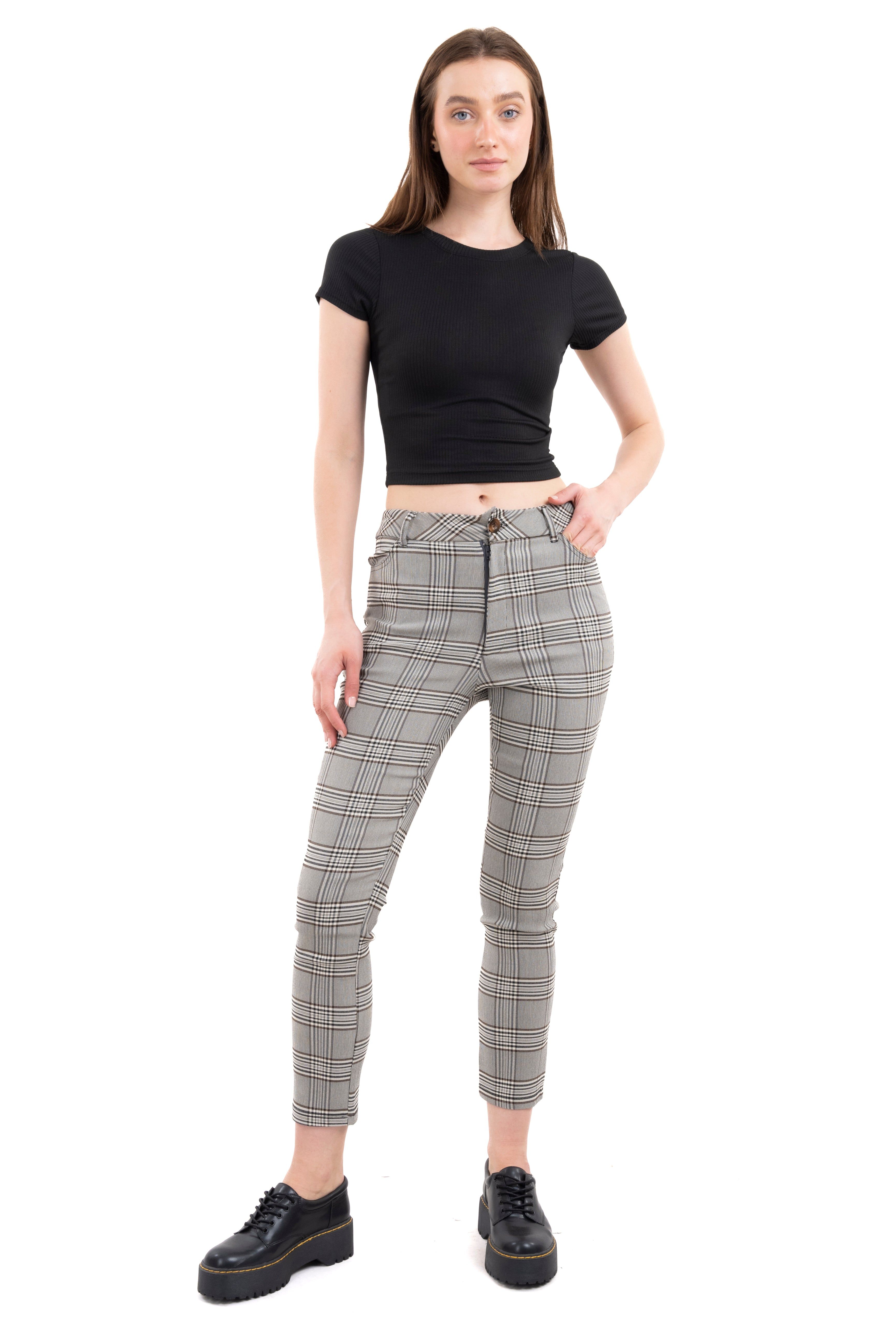 Pantalón cuadros botón sold by Shasa product image thumbnail 2