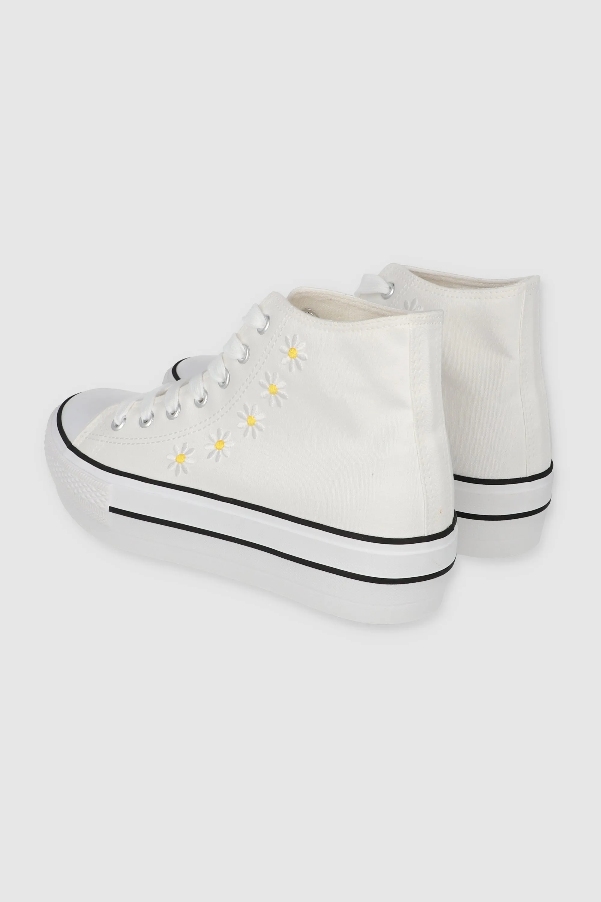 Tenis canvas margaritas plataforma sold by Shasa product image thumbnail 4