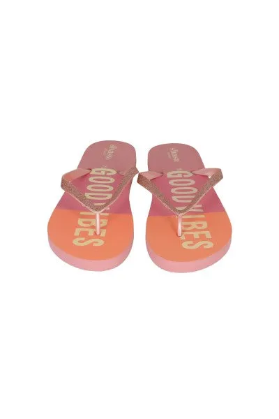 Flip flop good vibes glitter sold by Shasa product image thumbnail 2