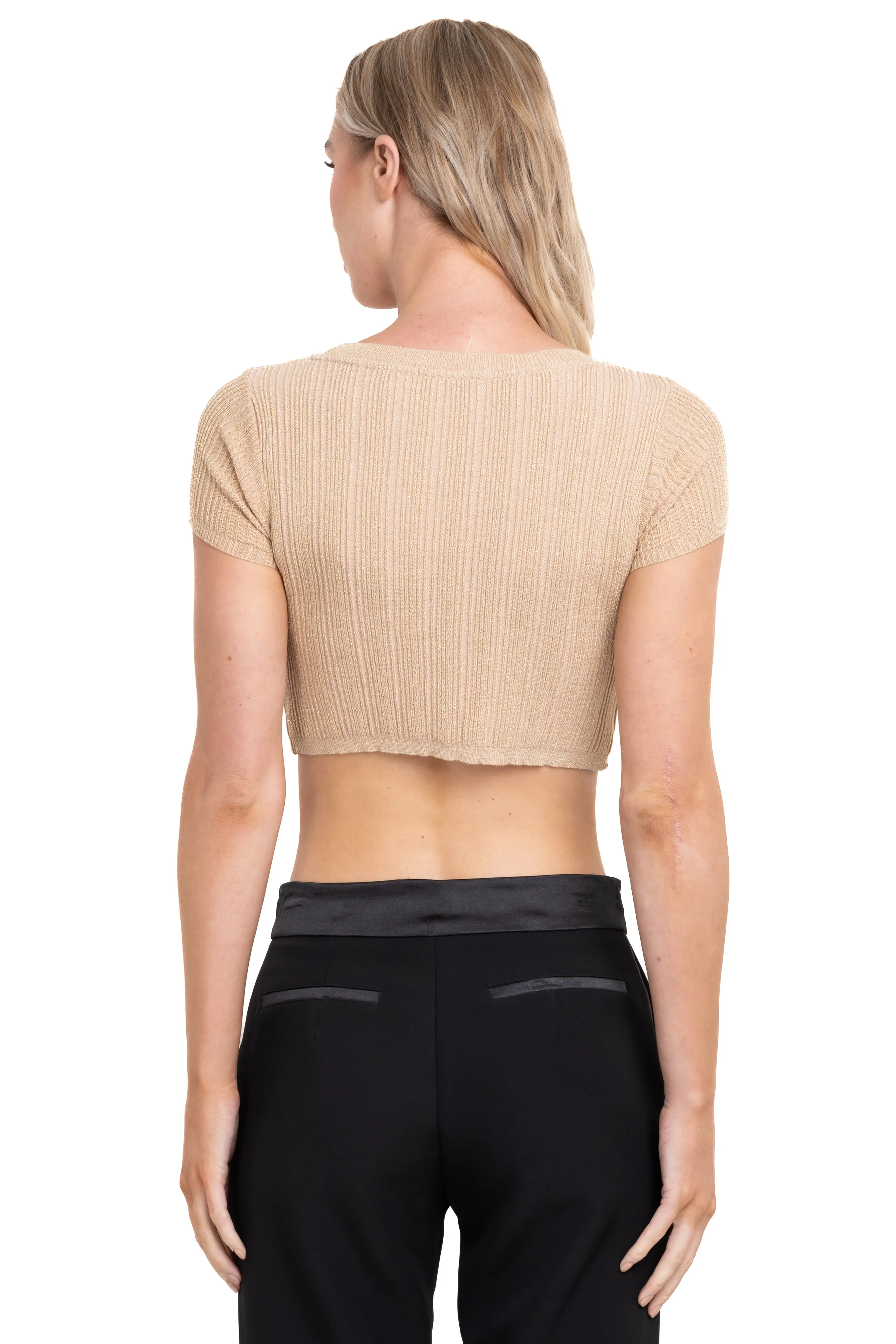 Top cuello redondo manga corta sold by Shasa product image thumbnail 4