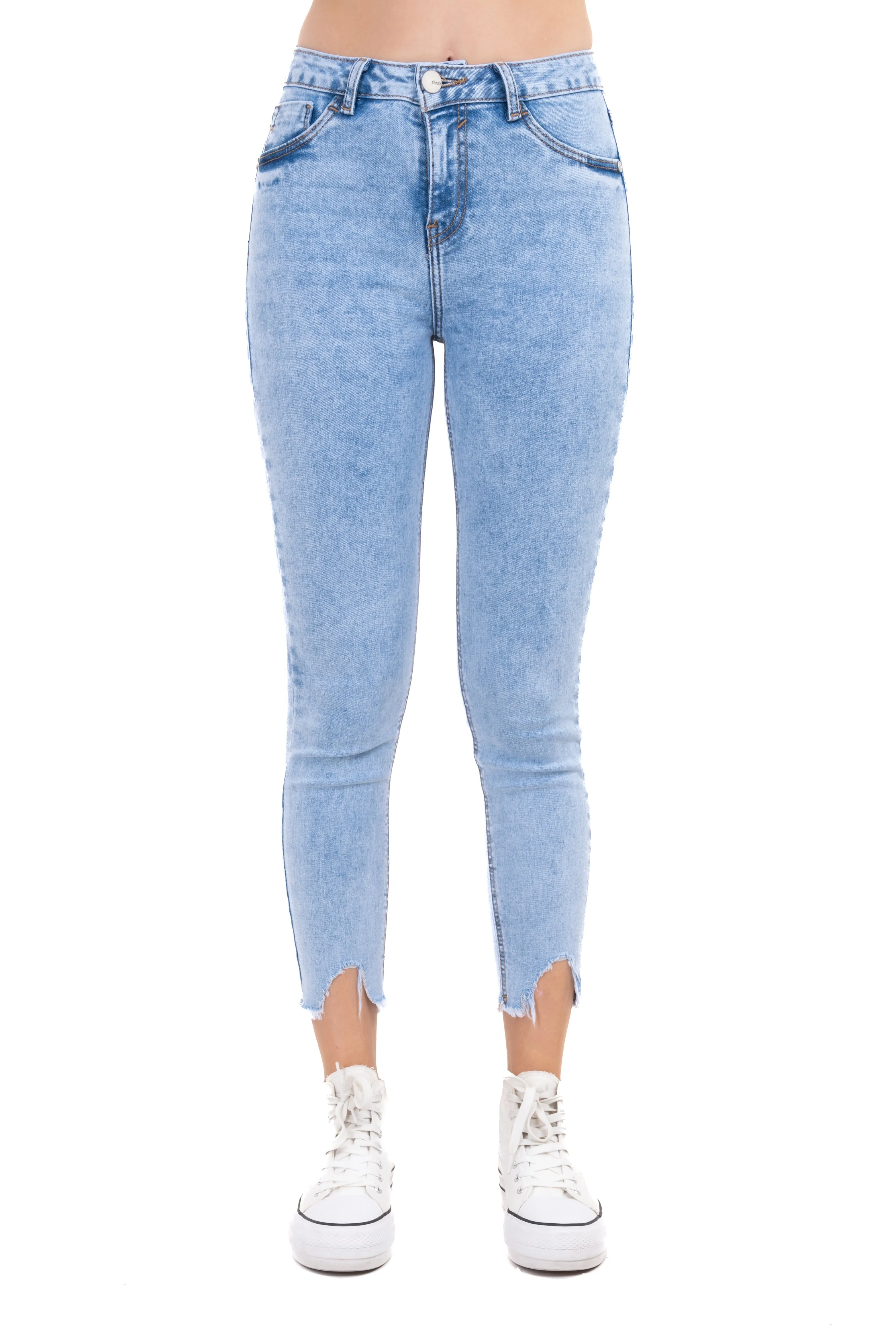 Jeans skinny destrucciones sold by Shasa