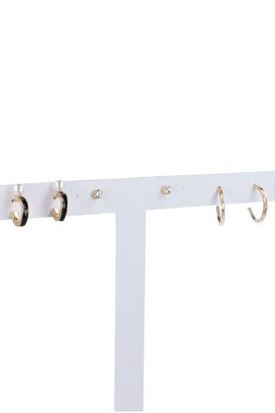 Set 3 pares aretes arracadas sold by Shasa product image thumbnail 2