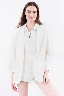 Saco liso manga larga bolsillos sold by Shasa