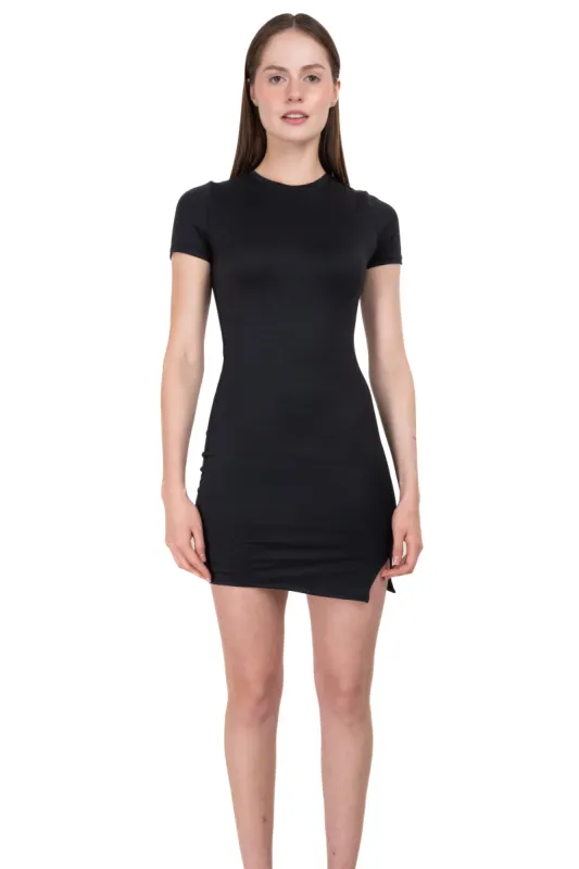 Vestido mini bodycon manga corta sold by Shasa
