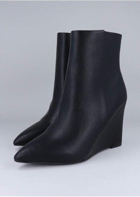 Botín Puntal Efecto Piel Tacón Cuña sold by Shasa product image thumbnail 3