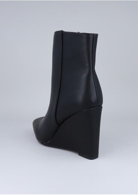 Botín Puntal Efecto Piel Tacón Cuña sold by Shasa product image thumbnail 4