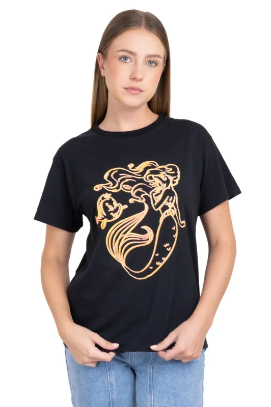 Playera manga corta La sirenita sold by Shasa