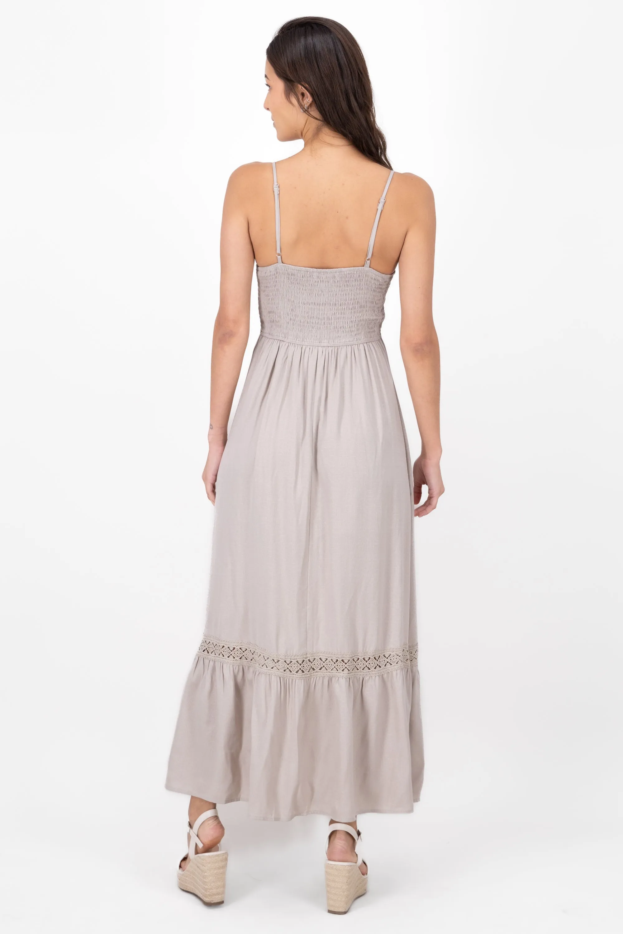 Vestido Maxi Detalles Crochet sold by Shasa product image thumbnail 4
