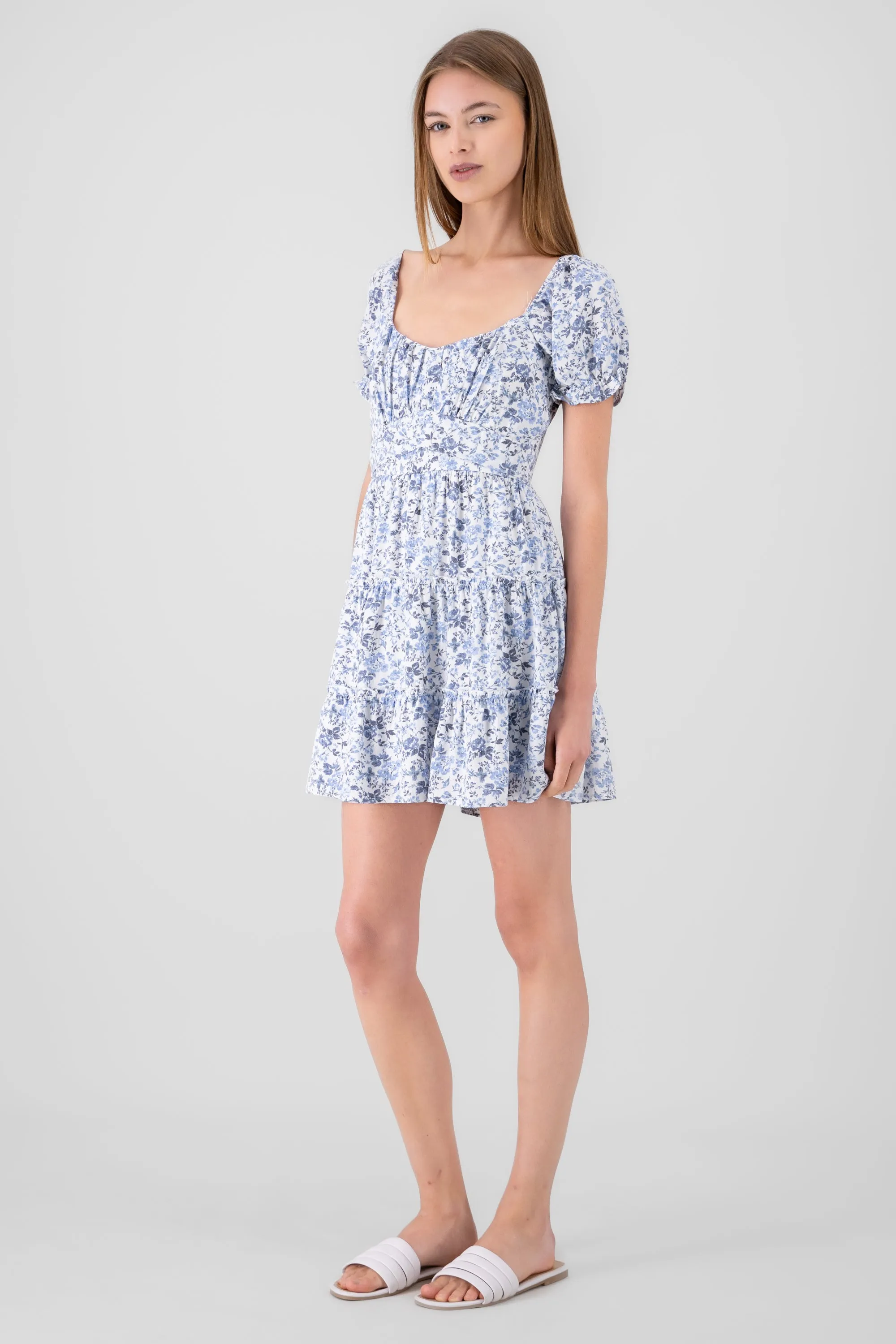 Vestido mini estampado flores sold by Shasa product image thumbnail 3
