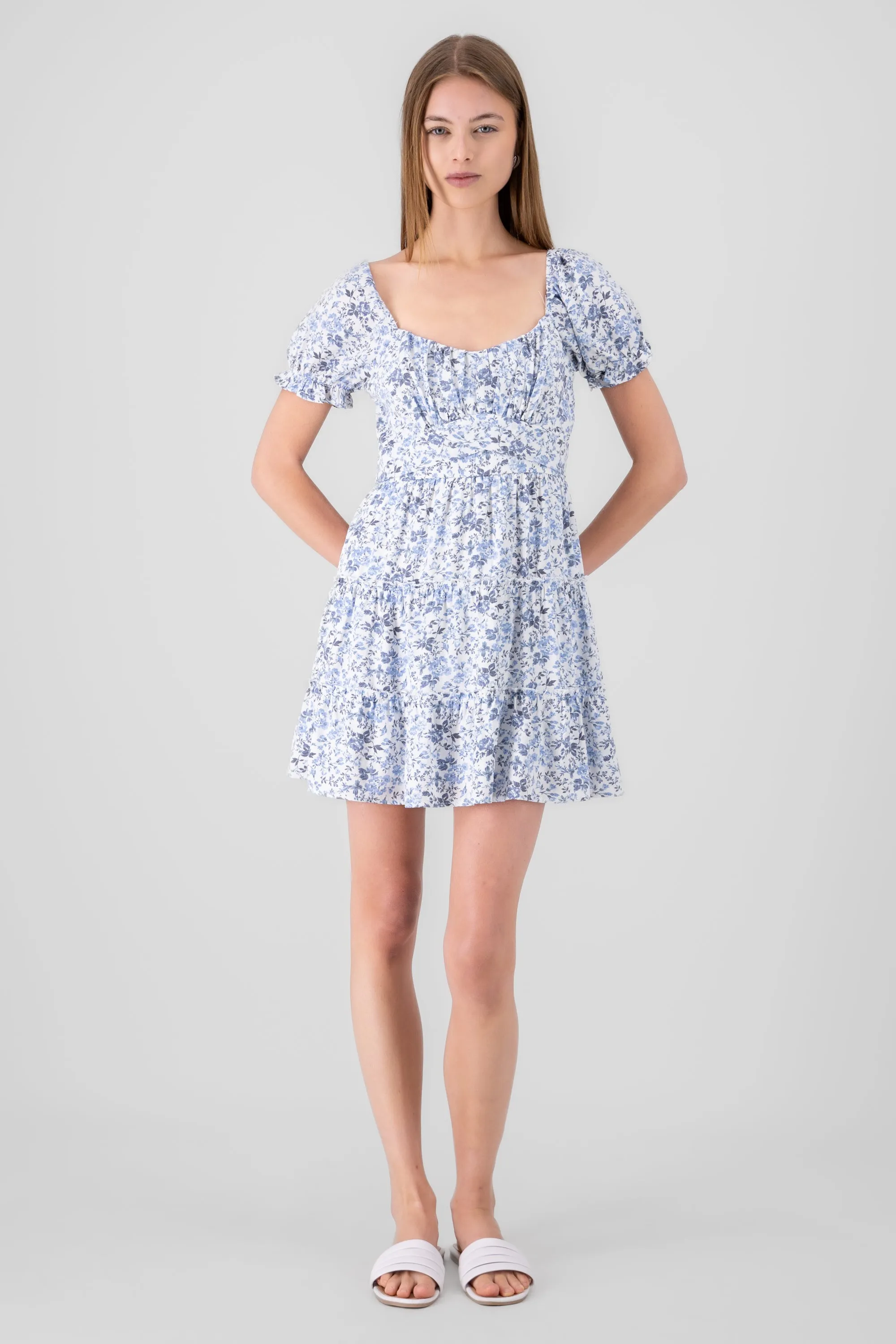 Vestido mini estampado flores sold by Shasa product image thumbnail 2