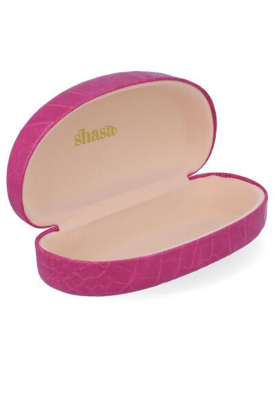 Estuche lentes croco sold by Shasa