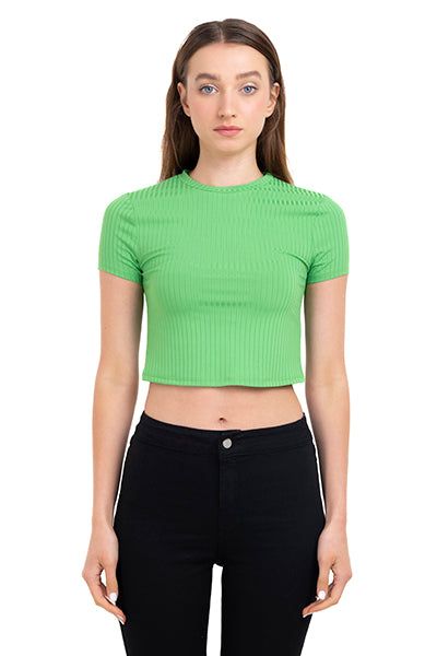 Top acanalado manga corta sold by Shasa product image thumbnail 2