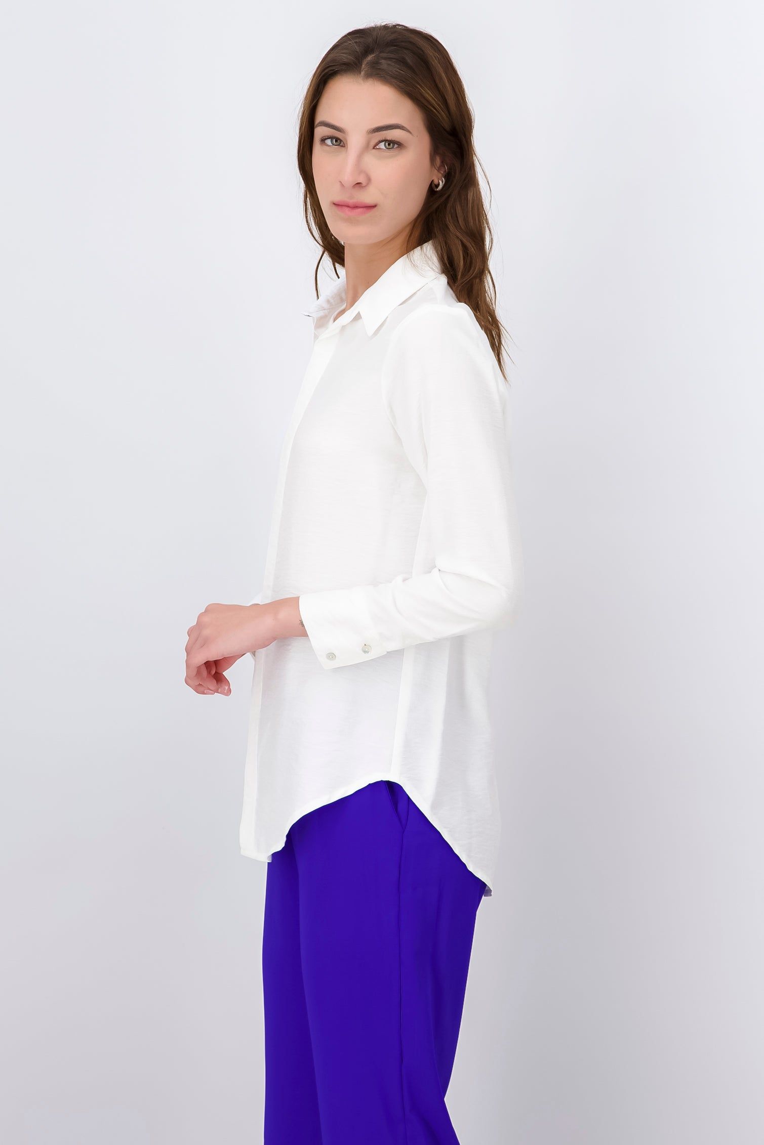 Camisa lisa manga larga sold by Shasa product image thumbnail 3