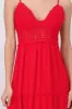 Vestido midi tejido capas sold by Shasa