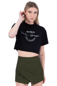 Playera crop boxy palm springs sold by Shasa