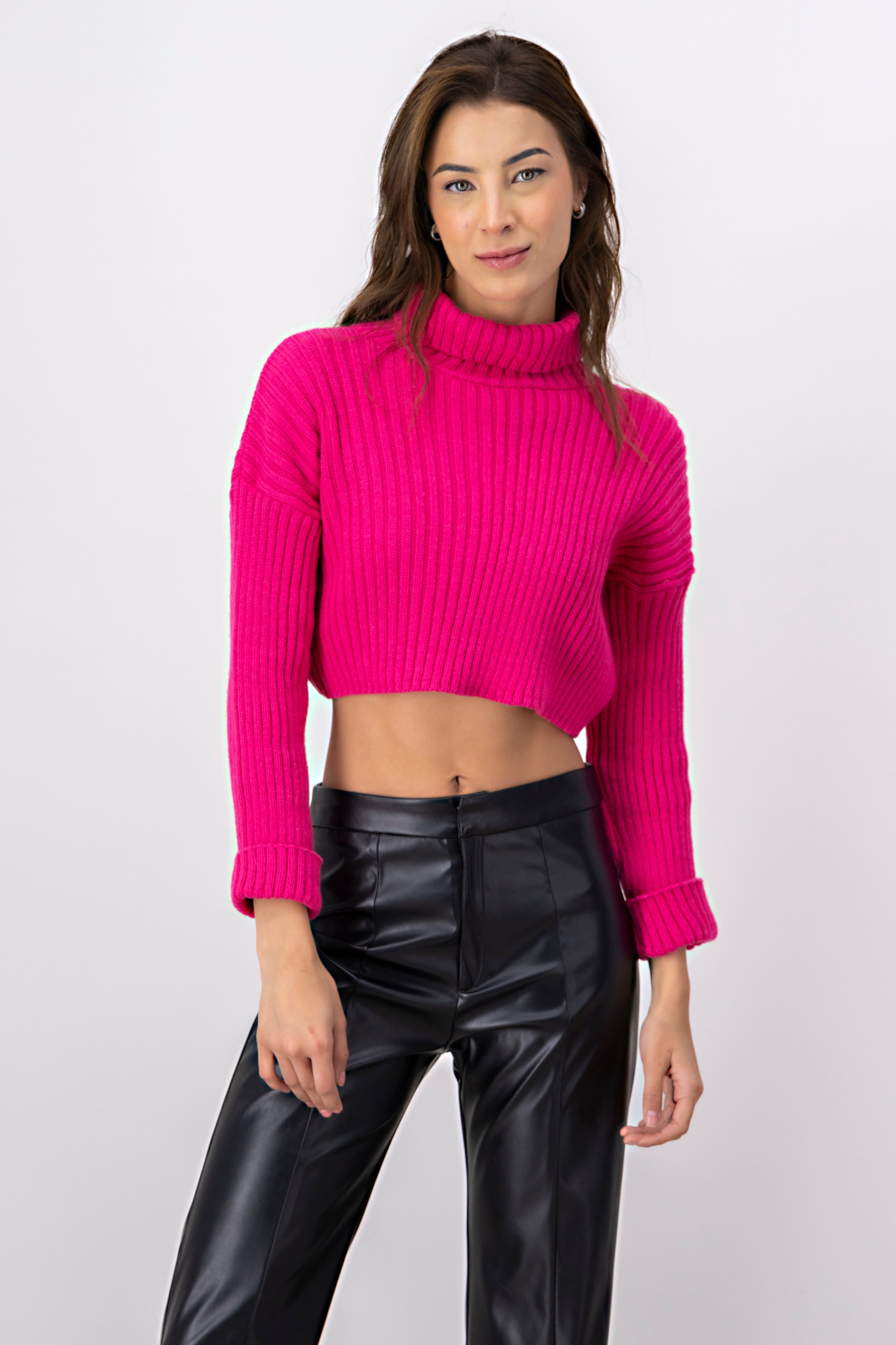 Sueter crop cuello alto sold by Shasa product image thumbnail 2