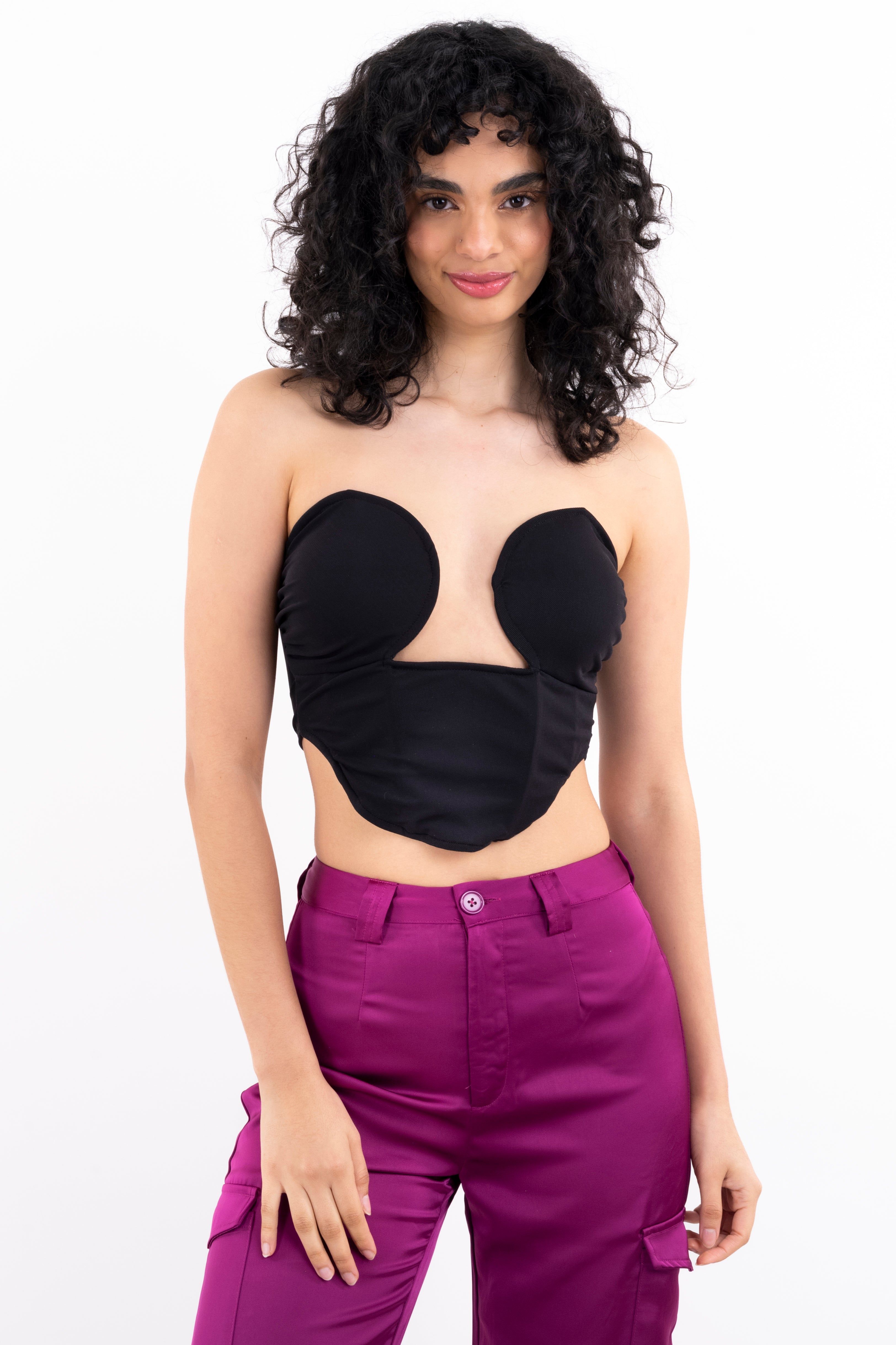 Top escote redondo mesh sold by Shasa product image thumbnail 2