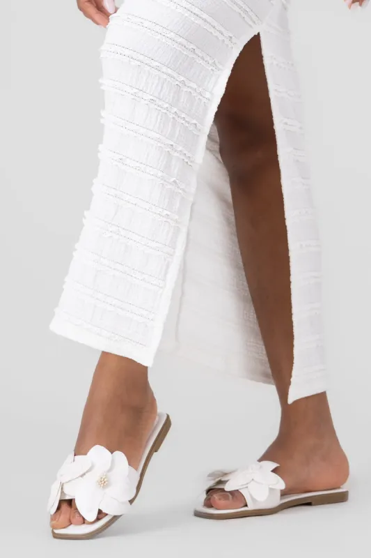 Sandalia flores tropicales 3D sold by Shasa