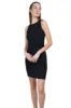Vestido mini liso cuello redondo sold by Shasa