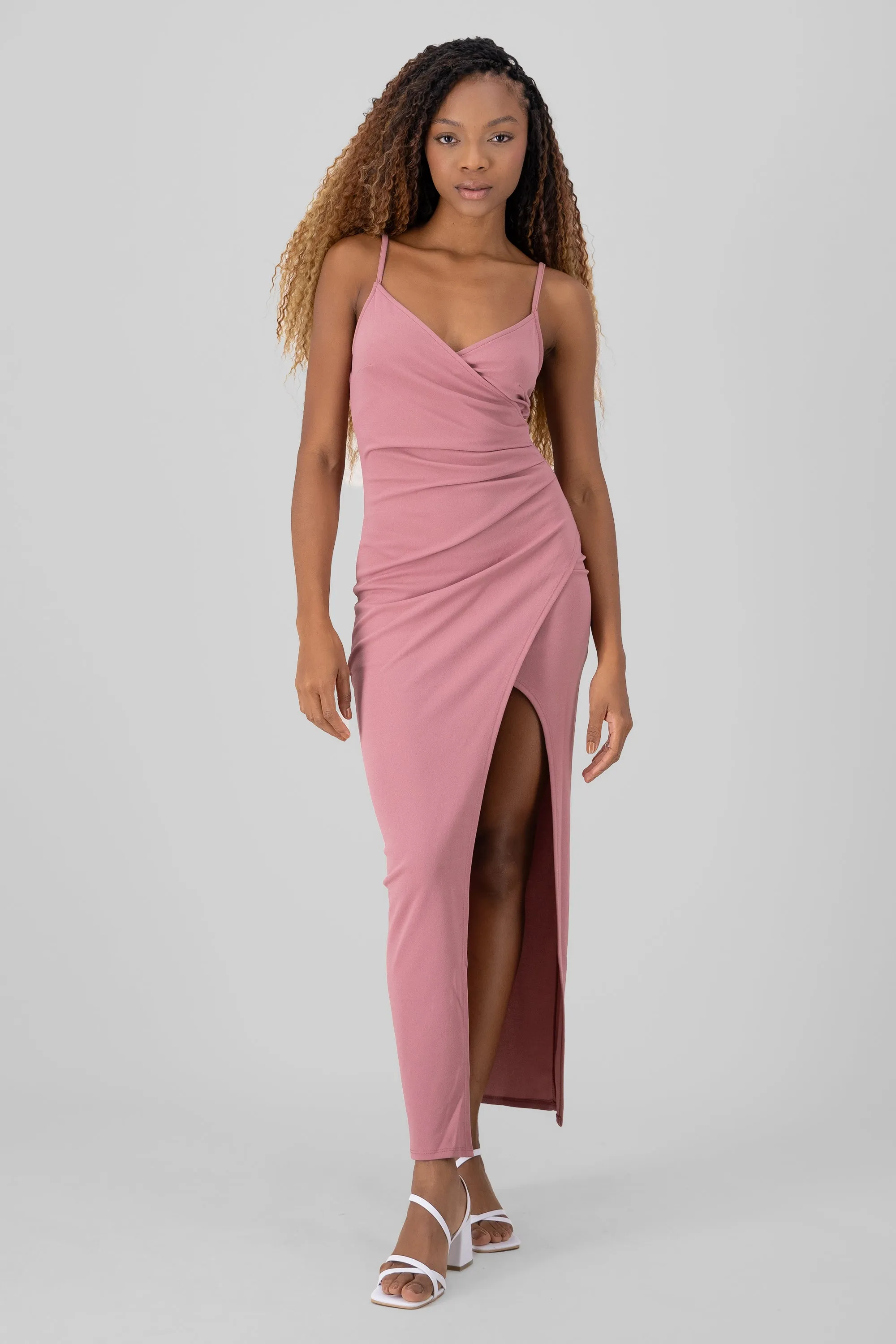 Vestido maxi drapeado sold by Shasa product image thumbnail 2