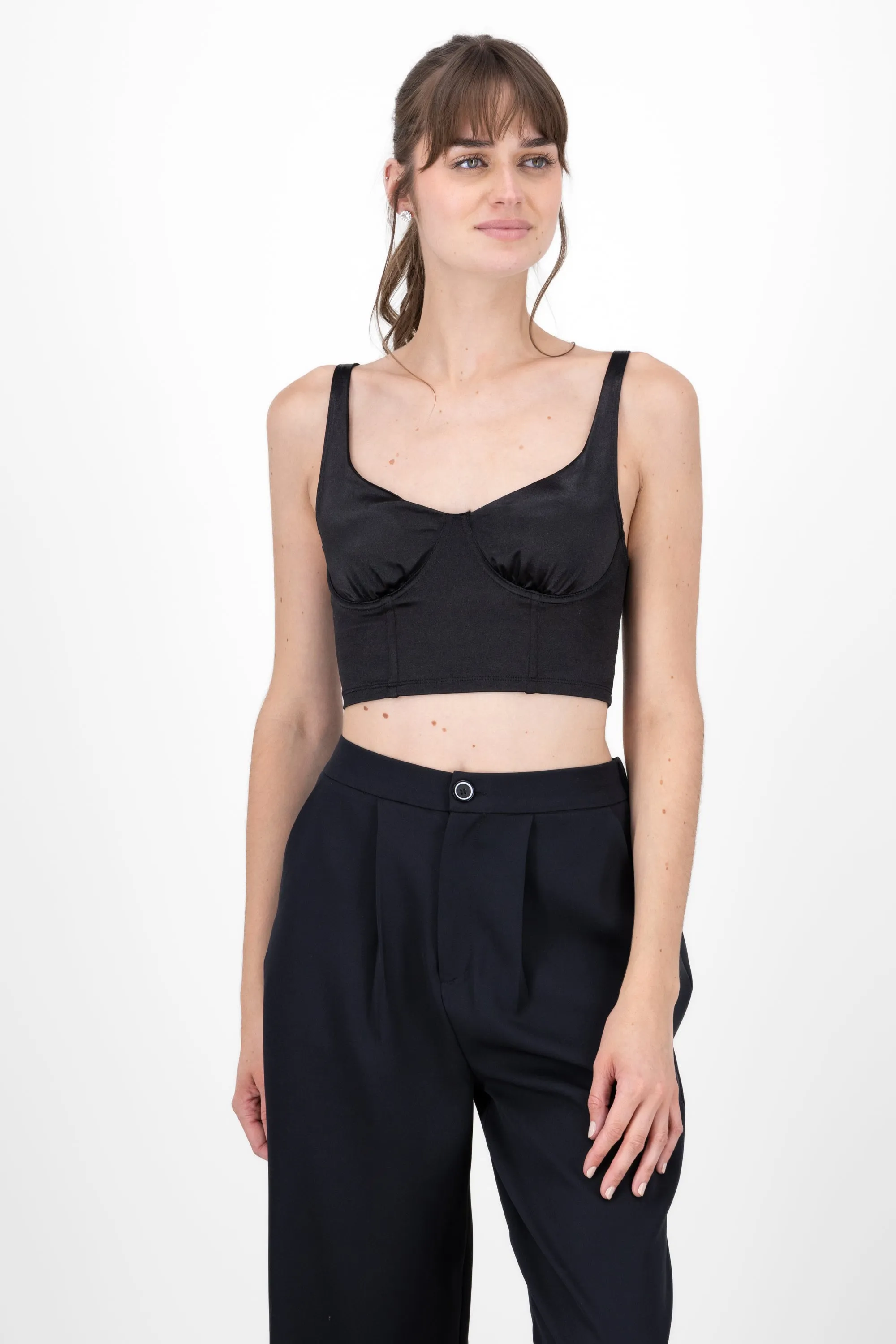 Top corset copas satin sold by Shasa