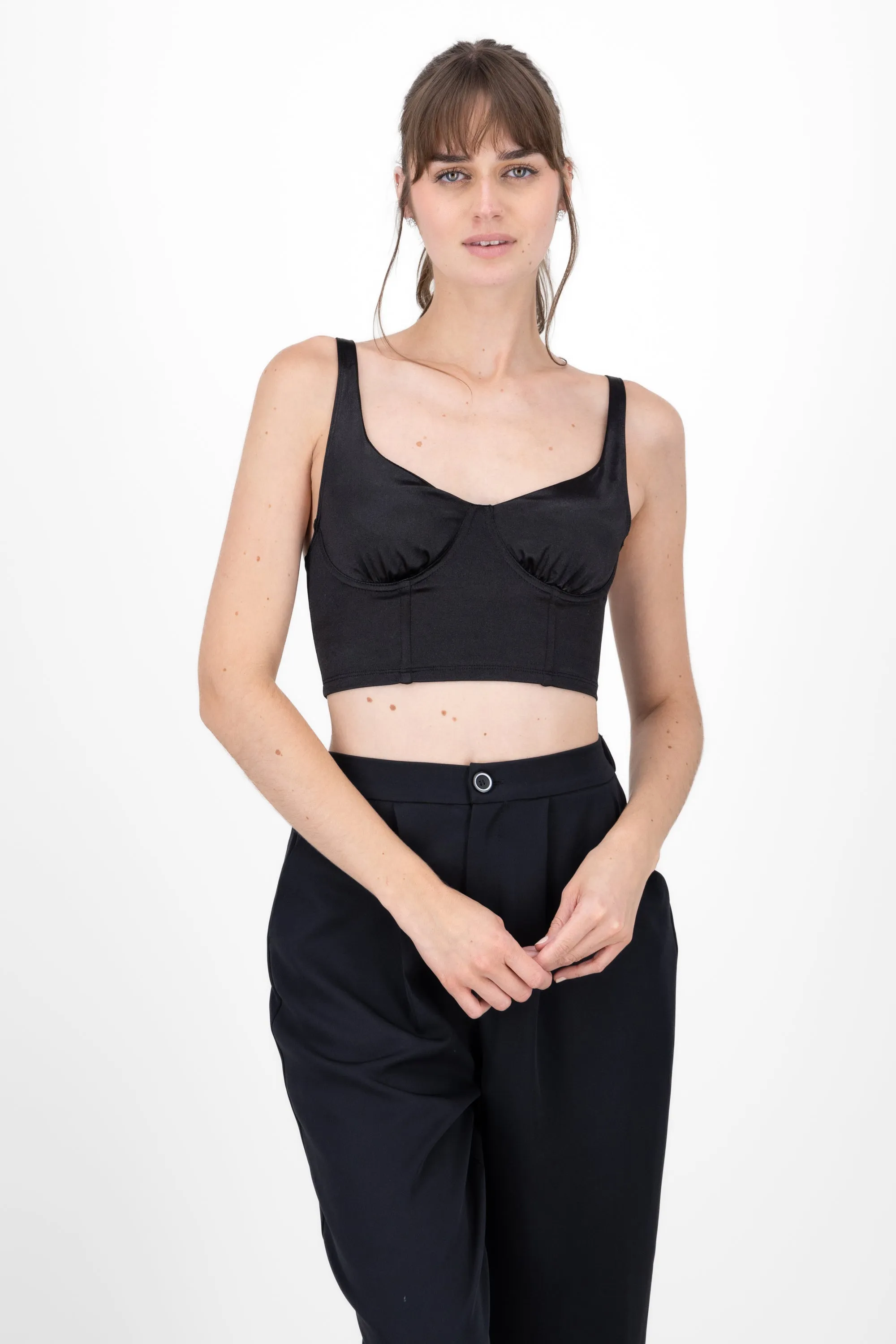 Top corset copas satin sold by Shasa product image thumbnail 2