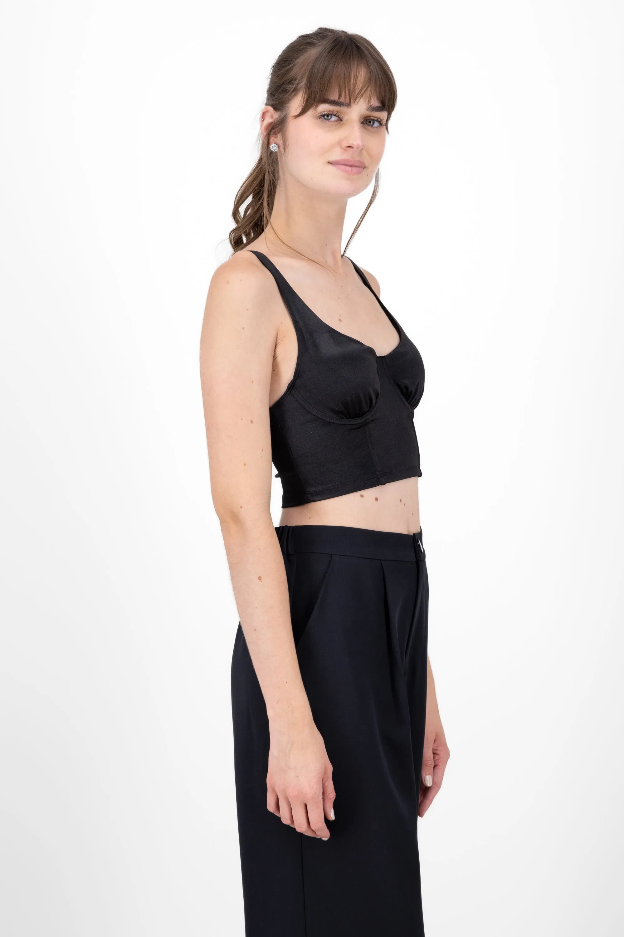 Top corset copas satin sold by Shasa product image thumbnail 3