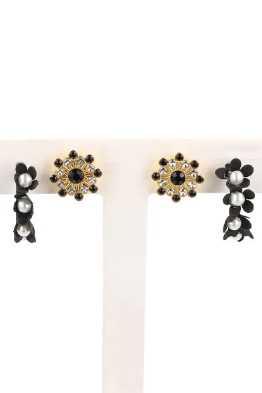 Arracadas Flores Color sold by Shasa