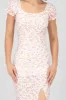 Vestido midi con estampado flores sold by Shasa